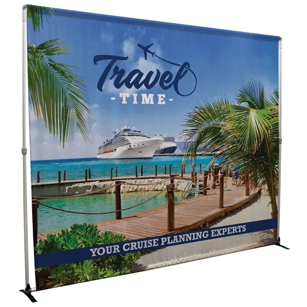 10' Bravo expanding display kit with single-sided, dye sublimated graphics.... from ASI 87188 Showdown Displays