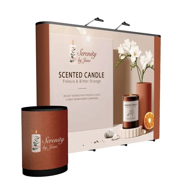 10' straight ARISE floor display kit.... from ASI 87188 Showdown Displays