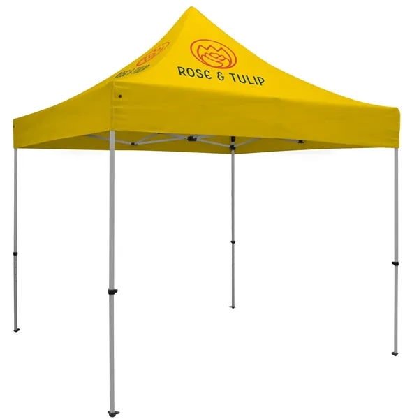 Premium tent kit with a 10' tent, crank-up canopy, stake kit,... from ASI 87188 Showdown Displays
