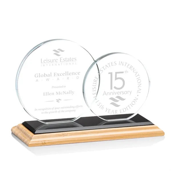 The Double Victoria Award features 2 opulent starfire circles on a... from ASI 84592 St Regis Group / St Regis