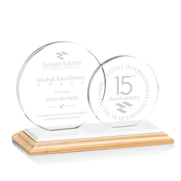 The Double Victoria Award features 2 opulent starfire circles on a... from ASI 84592 St Regis Group / St Regis