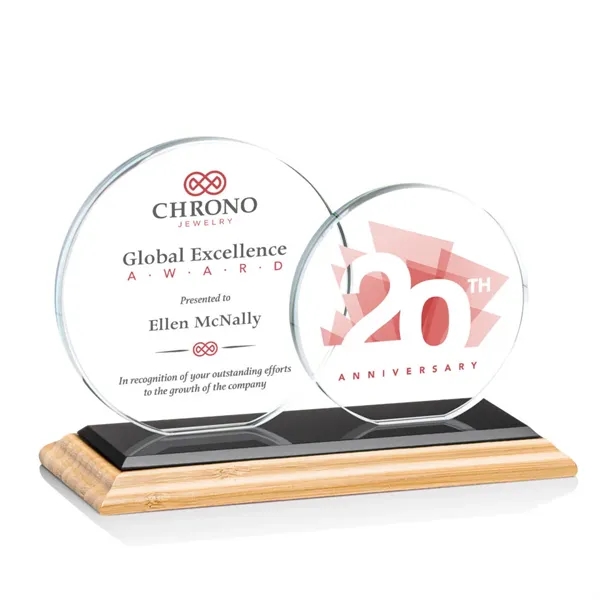 The Double Victoria Award features 2 opulent Starfire circles on a... from ASI 84592 St Regis Group / St Regis