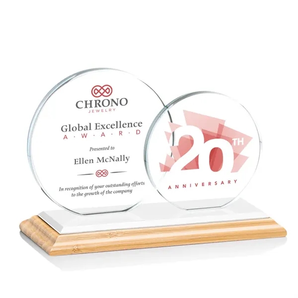 The Double Victoria Award features 2 opulent Starfire circles on a... from ASI 84592 St Regis Group / St Regis