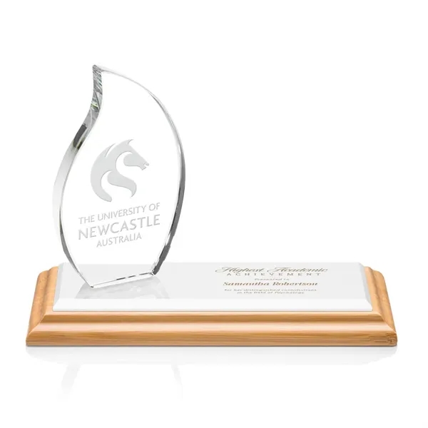 The Northam Flame features a sparkling  4.5" Starfire Crystal Flame... from ASI 84592 St Regis Group / St Regis