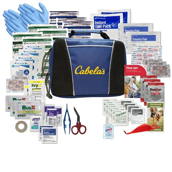 First aid kit with over 100 essentials.... from ASI 84514 Safety Made