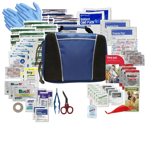 First aid kit with over 100 essentials.... from ASI 84514 Safety Made