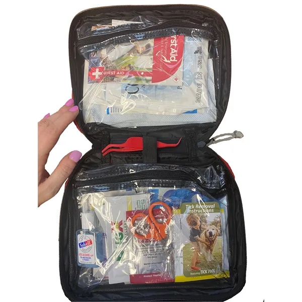 First aid kit with over 100 essentials.... from ASI 84514 Safety Made