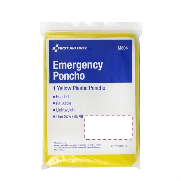 Rain poncho.... from ASI 84514 Safety Made