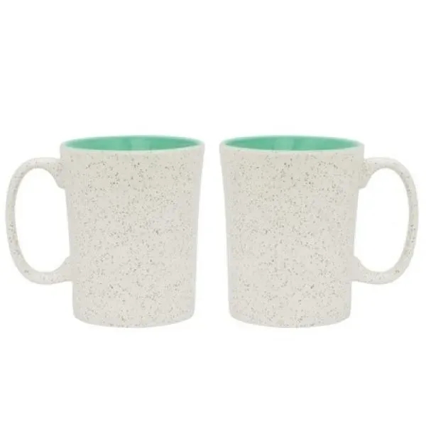 15 Oz. Speckle Two-Tone Ceramic Mug... from ASI 52475 Xpres LLC