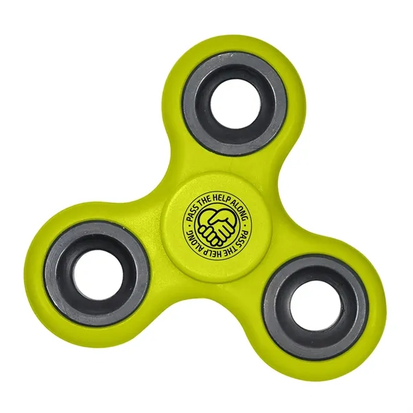 This fidget spinner features low friction, SS bearings with a plastic... from ASI 52710 Lincoln Line