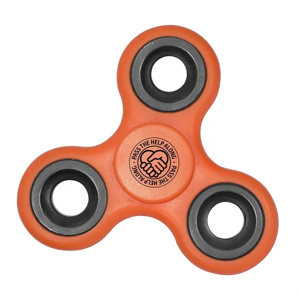 This fidget spinner features low friction, SS bearings with a plastic... from ASI 52710 Lincoln Line