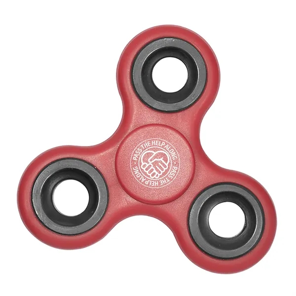 This fidget spinner features low friction, SS bearings with a plastic... from ASI 52710 Lincoln Line