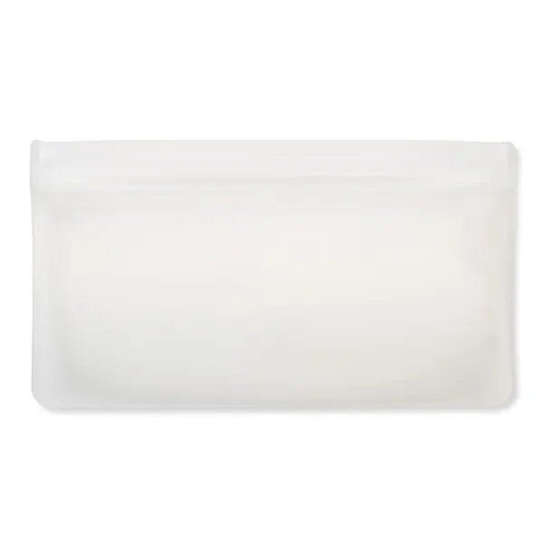 Medium sized, sealable eco-friendly PEVA pouch that is reusable with full... from ASI 54040 Fey Promo