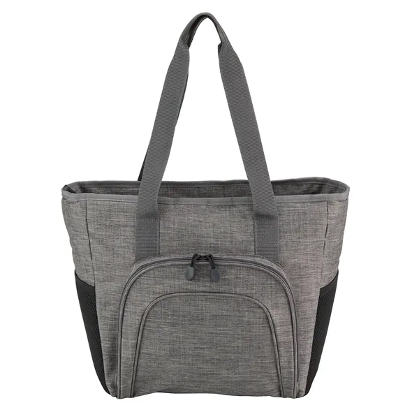 rPET Heather Cooler Tote Bag is a durable cooler for shopping... from ASI 86565 Seville Gear