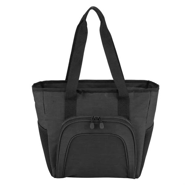rPET Heather Cooler Tote Bag is a durable cooler for shopping... from ASI 86565 Seville Gear