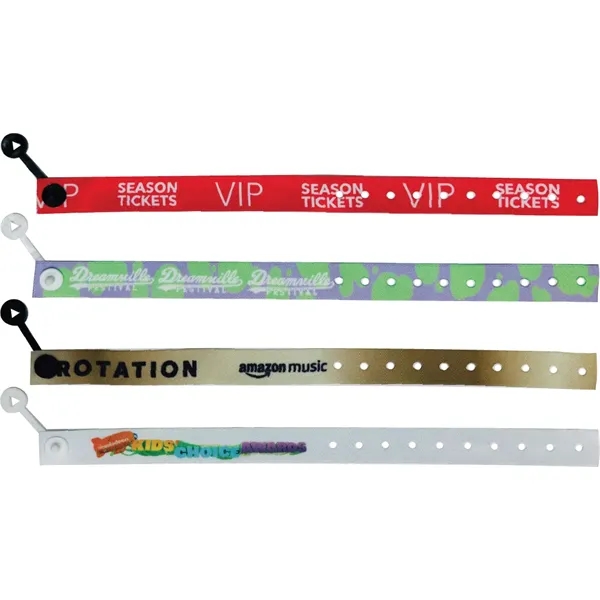 Wristband Fabric Adjustable with Snap Lock... from ASI 80127 Quashies, LLC / Qband