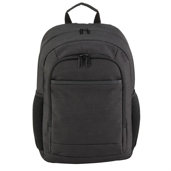 Top of the line travel backpack made of recycled polyester packed... from ASI 86565 Seville Gear