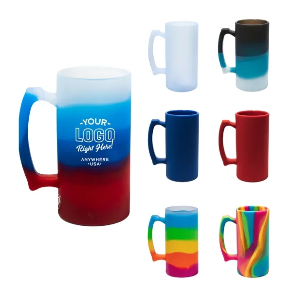 Savor every sip with our silicone Beer Stein. A sturdy 28... from ASI 87306 Silipint, Inc.