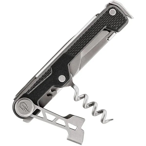 The 8 included tools are:A plain edge blade,Scissors,Pry bar,Bottle opener,Can opener,Foil... from ASI 41561 Brand Box USA, LLC