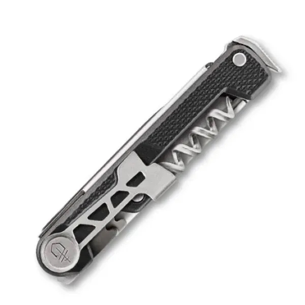 The 8 included tools are:A plain edge blade,Scissors,Pry bar,Bottle opener,Can opener,Foil... from ASI 41561 Brand Box USA, LLC