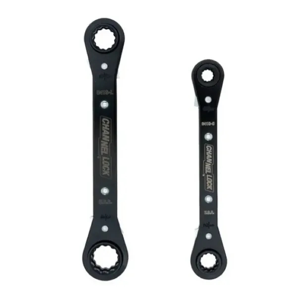 Ratcheting wrench set. Ratchet sizes: 5/16" x 3/8", 7/16" x 1/2",... from ASI 41561 Brand Box USA, LLC