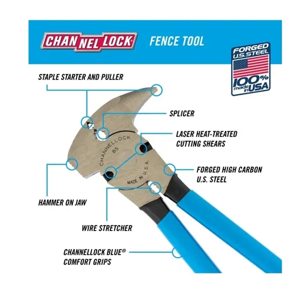 10-inch Fence Tool combines 6 features in 1 reliable tool for... from ASI 41561 Brand Box USA, LLC