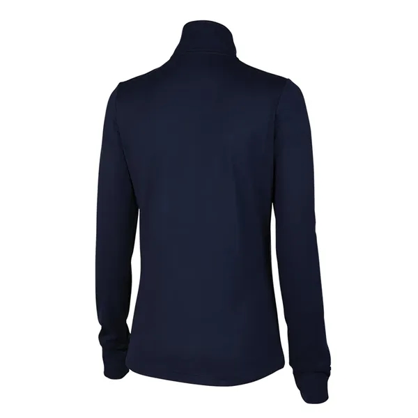 Our Women's Nu Fitness Quarter Zip has moisture-wicking and antimicrobial fabric... from ASI 44620 Charles River Apparel