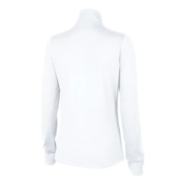 Our Women's Nu Fitness Quarter Zip has moisture-wicking and antimicrobial fabric... from ASI 44620 Charles River Apparel
