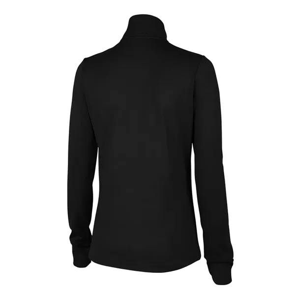 Our Women's Nu Fitness Quarter Zip has moisture-wicking and antimicrobial fabric... from ASI 44620 Charles River Apparel
