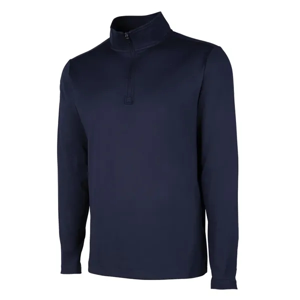 Our Men's Nu Fitness Quarter Zip has moisture-wicking and antimicrobial fabric... from ASI 44620 Charles River Apparel