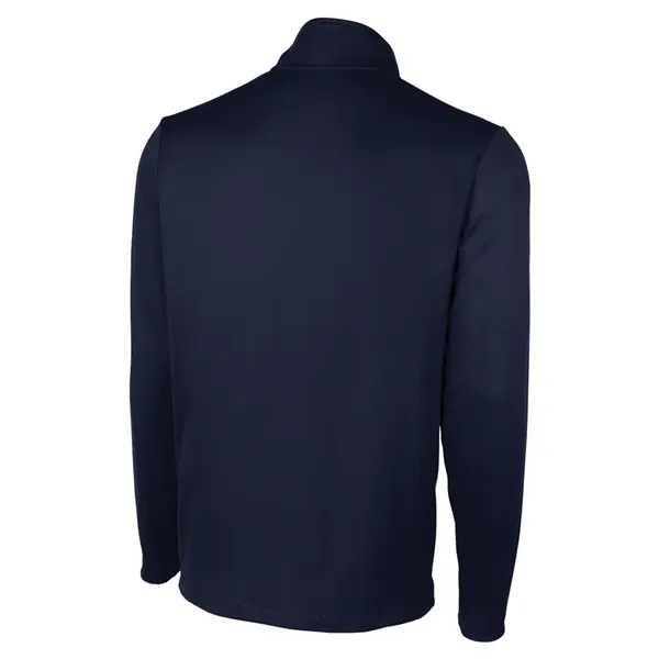 Our Men's Nu Fitness Quarter Zip has moisture-wicking and antimicrobial fabric... from ASI 44620 Charles River Apparel