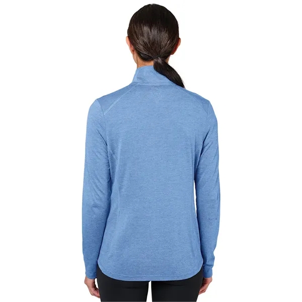 Our Women's Vista Tri-Blend Quarter Zip is made for durability, comfort,... from ASI 44620 Charles River Apparel