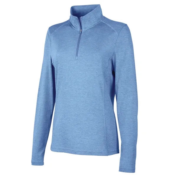 Our Women's Vista Tri-Blend Quarter Zip is made for durability, comfort,... from ASI 44620 Charles River Apparel