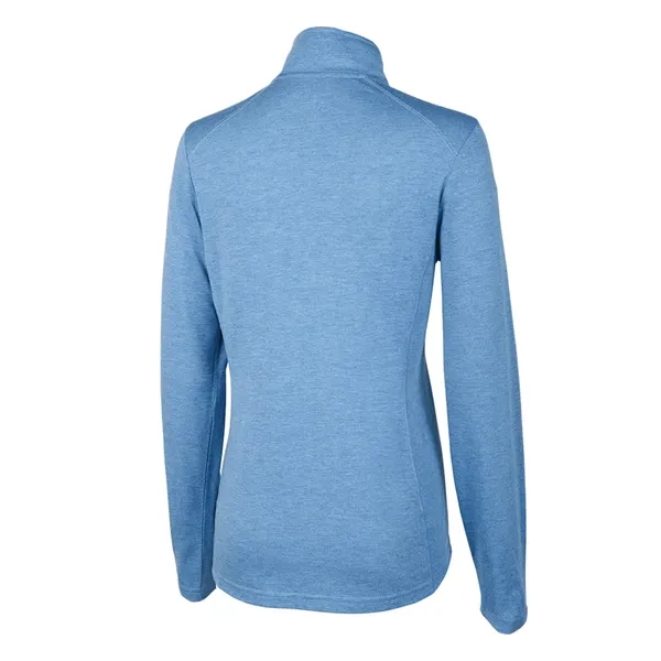 Our Women's Vista Tri-Blend Quarter Zip is made for durability, comfort,... from ASI 44620 Charles River Apparel