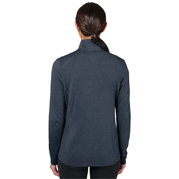 Our Women's Vista Tri-Blend Quarter Zip is made for durability, comfort,... from ASI 44620 Charles River Apparel