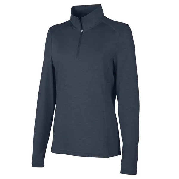 Our Women's Vista Tri-Blend Quarter Zip is made for durability, comfort,... from ASI 44620 Charles River Apparel