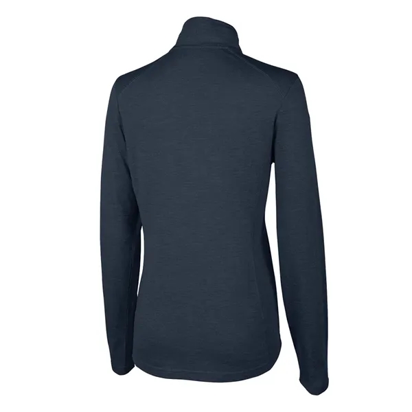Our Women's Vista Tri-Blend Quarter Zip is made for durability, comfort,... from ASI 44620 Charles River Apparel