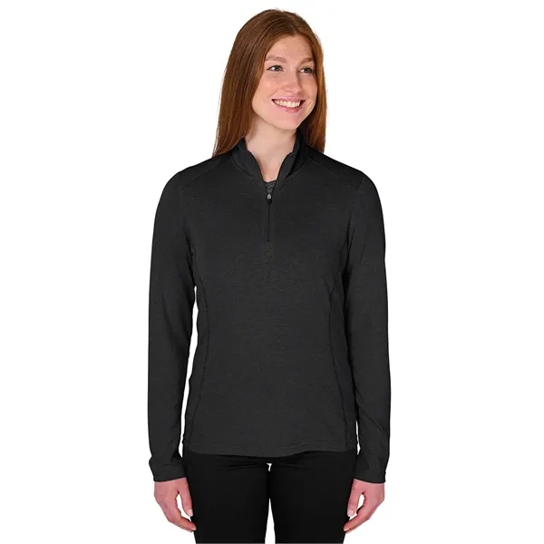 Our Women's Vista Tri-Blend Quarter Zip is made for durability, comfort,... from ASI 44620 Charles River Apparel