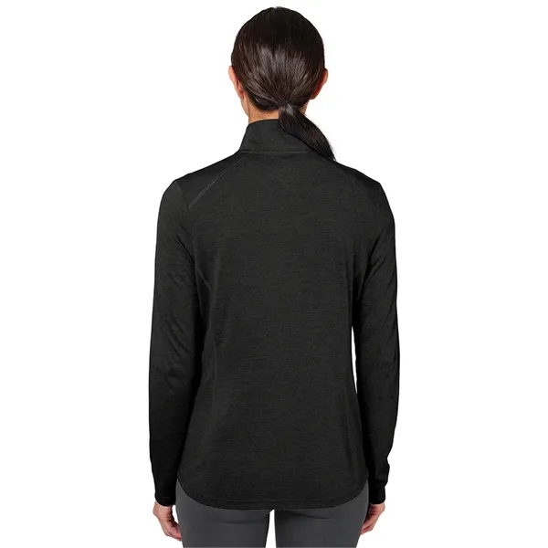 Our Women's Vista Tri-Blend Quarter Zip is made for durability, comfort,... from ASI 44620 Charles River Apparel