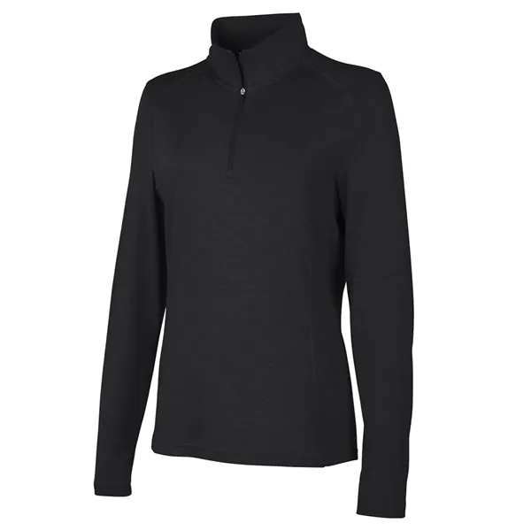 Our Women's Vista Tri-Blend Quarter Zip is made for durability, comfort,... from ASI 44620 Charles River Apparel