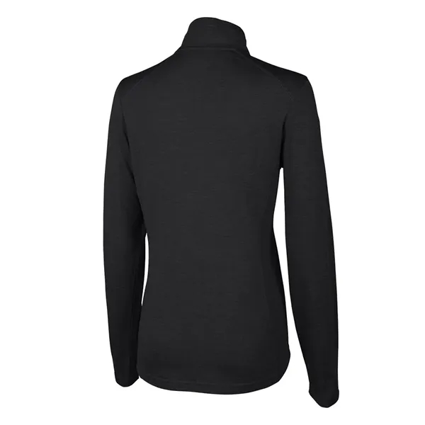 Our Women's Vista Tri-Blend Quarter Zip is made for durability, comfort,... from ASI 44620 Charles River Apparel