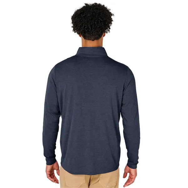 Our Men's Vista Tri-Blend Quarter Zip is made for durablility, comfort,... from ASI 44620 Charles River Apparel