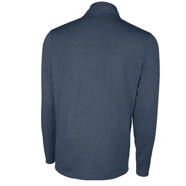 Our Men's Vista Tri-Blend Quarter Zip is made for durablility, comfort,... from ASI 44620 Charles River Apparel