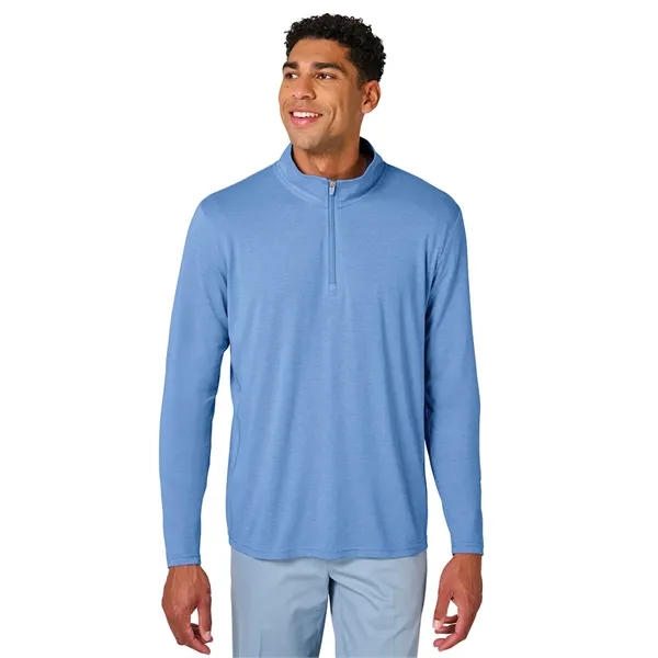 Our Men's Vista Tri-Blend Quarter Zip is made for durablility, comfort,... from ASI 44620 Charles River Apparel