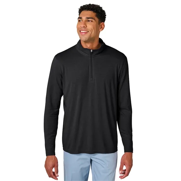 Our Men's Vista Tri-Blend Quarter Zip is made for durablility, comfort,... from ASI 44620 Charles River Apparel