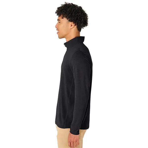 Our Men's Vista Tri-Blend Quarter Zip is made for durablility, comfort,... from ASI 44620 Charles River Apparel