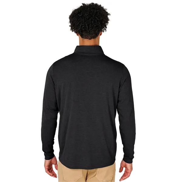 Our Men's Vista Tri-Blend Quarter Zip is made for durablility, comfort,... from ASI 44620 Charles River Apparel