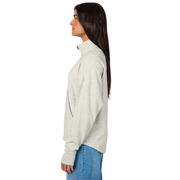 Our Women's Willow Half Zip Sweatshirt is a warm midweight athleisure... from ASI 44620 Charles River Apparel