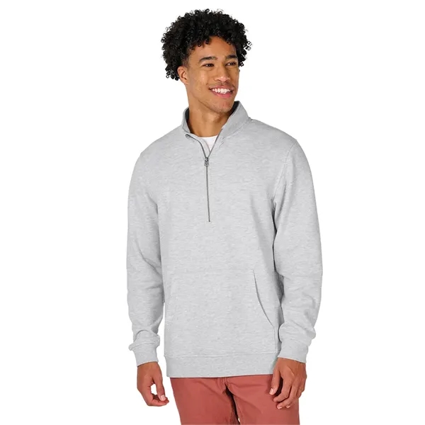 Our Men's Willow Half Zip Sweatshirt is a warm midweight athleisure... from ASI 44620 Charles River Apparel
