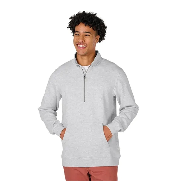 Our Men's Willow Half Zip Sweatshirt is a warm midweight athleisure... from ASI 44620 Charles River Apparel